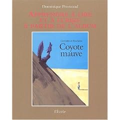 Apprendre a lire ecrire coyotte mauve