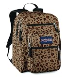 JanSport Big Student School Backpack (Classic Tan Urban Leopard Poly)