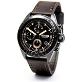 Fossil Decker Leather Watch - Brown