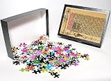 Photo Jigsaw Puzzle of Page from Gutenbergs first Bible from Mary Evans