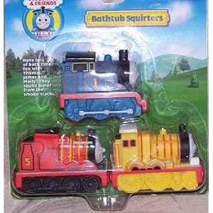 Thomas the Tank Engine , James and Molly Bathtub Squirters by Thomas & Friends