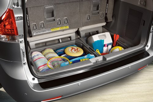 Cargo Organizer for 2011-2012 Toyota Sienna with Manual 3rd Row Seat-Bisque OEM NEW On Sale