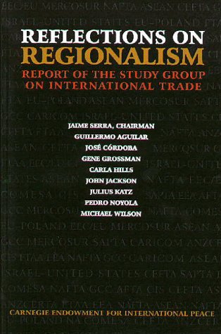 Reflections on Regionalism: Report of the Study Group on International Trade Book Image
