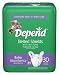 Depend Undergarment or Belted Shields, Extra Absorbent with Button Straps, fits up to 65