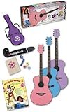 Daisy Rock Pixie Acoustic Guitar Starter Pack, Pink