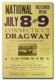 1961 Connecticut Dragway Poster Print