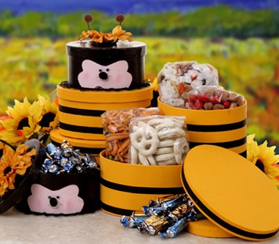 Barry Bumble Bee Gourmet Food Gift Basket by Gourmet Goodies