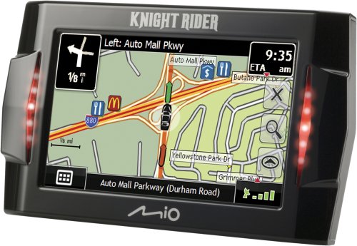 Mio Knight Rider 4.3-Inch Portable GPS Navigator
