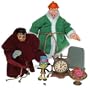 Christmas Carol 3 Ghost Action Figure Box Set