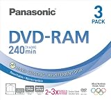 Produkt-Bild: Panasonic LM-AD240LE 3Pk DVD-RAM Cartridge 9400 MB 3 x Speed 120 Minuten
