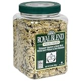 RiceSelect Royal Blend, Whole Grain Texmati Brown & Wild Rice with Soft Wheat & Rye Berries, 32-Ounce Jars (Pack of 4)