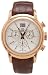 ESQ by Movado Men's Quest Chronograph Brown Crocodile Grained Leather Strap Watch #07301232