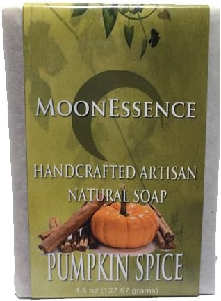 Moonessence Organic Bar Soap, Pumpkin Spice, 4.5 Ounce