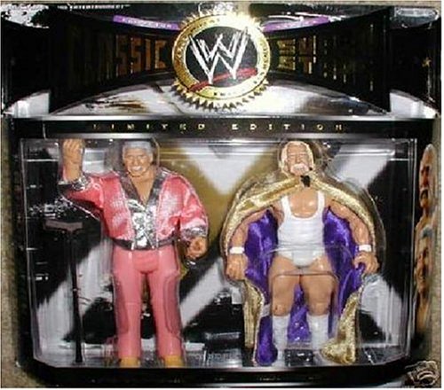 Childrens Toyshop  Toys : WWF Collectors Series 2 Pack Limited Edition: Classy Freddie Blassie vs. Hulk Hogan