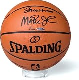 Magic Johnson Autographed Basketball Inscribed Showtime