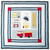Fire Truck Quilt Queen 85 x 95 In.