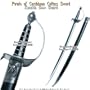35" Classic Caribbean Pirate Cutlass Sword Bow Guard
