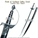 35" Classic Caribbean Pirate Cutlass Sword Bow Guard