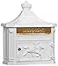 Salsbury Industries 4460WHT, White Victorian Surface Mounted Mailbox