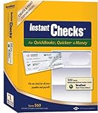 Instant Checks for QuickBooks, Quicken & Money: Form #1000 Business Voucher - Blue Graduated 500pk