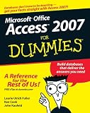 Access 2007 For Dummies