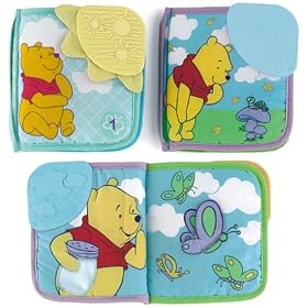 Licensed - Winnie the Pooh Disney Pooh Teething Book (colors & styles may vary)