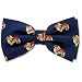 Shetland Sheepdog Pretied Bowtie by Kay Nine Design - Navy blue Polyester