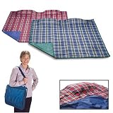 Picnic Time Siesta Water Resistant Picnic Blanket with Fleece Lining