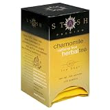 Stash Premium Chamomile Herbal Tea, Tea Bags, 20-Count Boxes (Pack of 6)