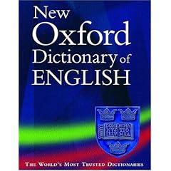 New Oxford Dictionary of English (Dictionary)