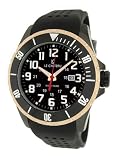 Le Chateau Men's 7084mgun_blk Sport Dinamica Watch