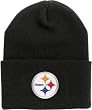 Pittsburgh Steelers Black Cuffed Knit Hat