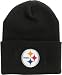 Pittsburgh Steelers Black Cuffed Knit Hat