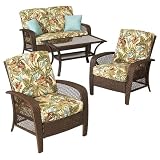 A La Vita Woven Seating - 4pc. Set