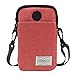 3-Layers Waterproof Cell Phone Pouch Crossbody Purse Oxford Fabric Belt Bag Wallet for Men Women