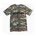 Classic "Marines" S/S T-Shirt - Military Style Physical Training T-Shirt in woodland camo