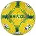 Suchen : Tramondi Fussball "Brasilien, gelb" im L&auml;nderdesign Brasilien mit Ballpumpe