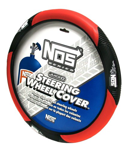 PlastiColor 006313 Red NOS Series Steering Wheel Cover