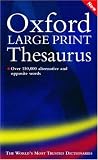 Oxford Large Print Thesaurus