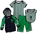 Cheap Price U.S. POLO ASSN. Baby-Boys Newborn Four Piece Printed Hooded Pant Set Stores