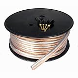 Cables Unlimited AUD-5600-50 Pro A/V Series 12AWG Speaker Wire with Pins (50 Feet)