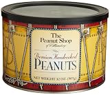 The Peanut Shop of Williamsburg  Handcooked Virginia Peanuts, 32-Ounce Colonial Drum Tins (Pack of 2)