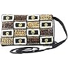 Bamboo Trading Company Hand Beaded Cell Phone Club Bag, Safari
