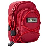 Bundlestar * REDSTAR Kameratasche universal, Farbe ROT -- Panasonic Lumix DMC TZ41 TZ36 TZ31 TZ25 -- Samsung WB800F WB850F WB150F -- Nikon Coolpix S9500 S9400 S9300 S8200 -- Canon Powershot SX240 SX260 SX270 SX280 -- Casio Exilim EX-ZR400 (weitere Modelle passend: Siehe Produktmerkmale)