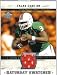2005 Upper Deck Rookie Debut Saturday Swatches SA-FR Frank Gore 49ers(Rookie Insert - Piece of Authentic Orange Jersey - Football Cards)