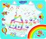 Tomy - 6189 - Ardoise magique - Aquadoodle Arc en Ciel