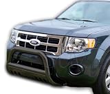 51H6gLsvjtL. SL160  Ford Escape 2008 2012 Bull Bar w. Skid Plate GRILLE GUARD Protection Black