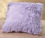 Lavender Faux Fur Pillow 17