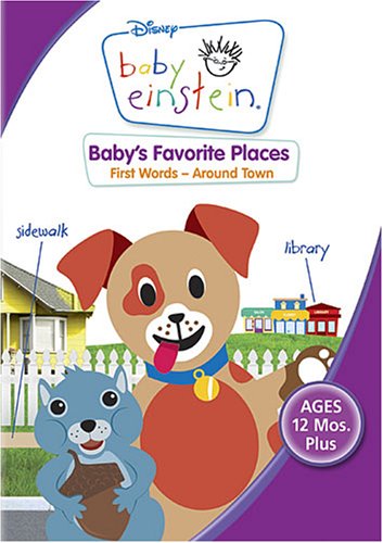 CD-Charts  DVD : Baby Einstein - Baby's Favorite Places - First Words Around Town