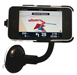 Iphone 3G 3Gs In car mount holder with windscreen suction cup and belt clip. Ideal for use with TomTom Navigator, GPS, Bluetooth and more